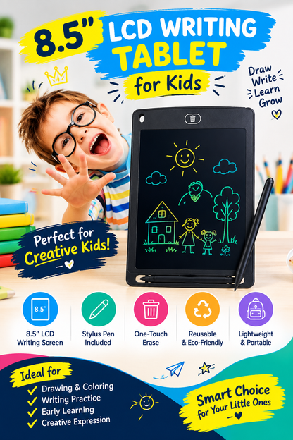 8.5″ LCD Writing Tablet for Kids ✍️