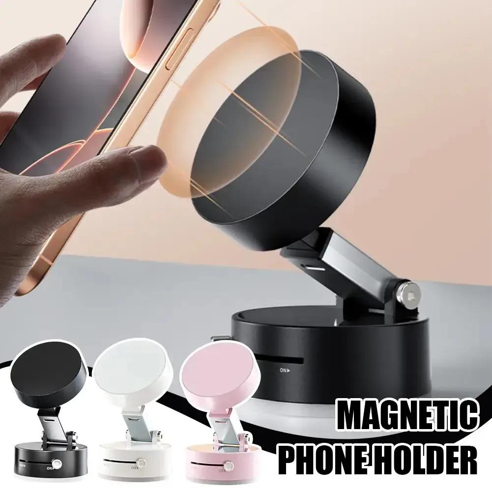 🔥 Buy 1 Get 1 Free – 360° Rotating Magnetic Car Phone Holder | Strong Suction Cup Mount