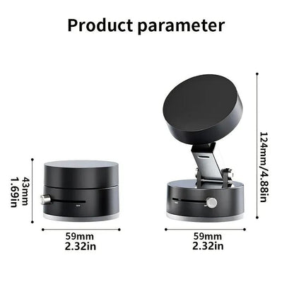 🔥 Buy 1 Get 1 Free – 360° Rotating Magnetic Car Phone Holder | Strong Suction Cup Mount