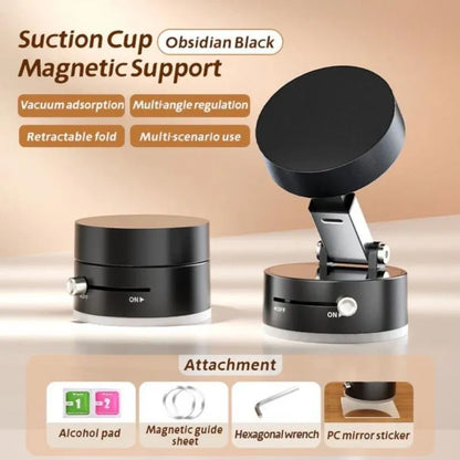 🔥 Buy 1 Get 1 Free – 360° Rotating Magnetic Car Phone Holder | Strong Suction Cup Mount